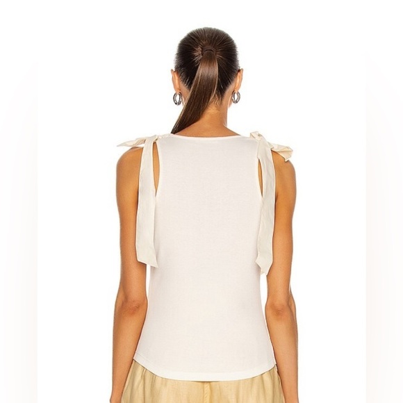 Ulla Johnson Bailey Bow Tank Size Medium - Picture 2 of 9